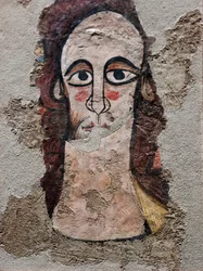 Chrystus Pantokrator. XII wiek (fresk)