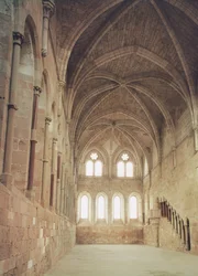 Wnętrze refektarza klasztoru, 1215