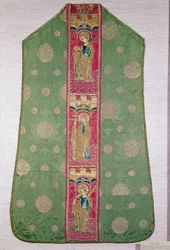 Ornat hiszpański, ok. 1425-50 (jedwab haftowany)
