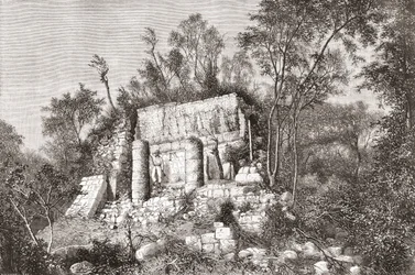 Boisko do piłki nożnej, Chichén Itzá, Jukatan, Meksyk