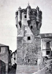 Wieża posiadacza kluczy, zbudowana ok. 1480 r. w Plazuela de Menores w Salamance