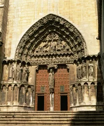 Portada del Sarmental, południowy transept, ok. 1235