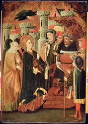 Uświęcenie kobiety (tempera na panelu)