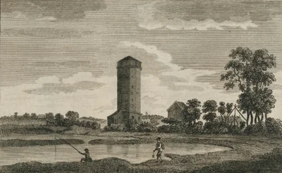 Starożytna wieża ciśnień w Hampshire, 1786