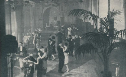 Taniec, pieśń i wieczerza w podziemnych salach rozkoszy, ok. 1935