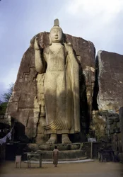 Wielki Budda Avukany. Sri Lanka. V wiek.