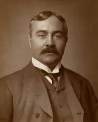 Herbert stojący, brytyjski aktor, 1883