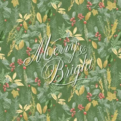 Merry & Bright, 2021 (ołówek grafitowy i cyfrowo)