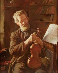 E-String (olej na płótnie)