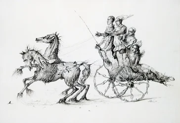 Śmierć w Barouche, ok. 1850-1890