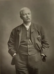 Sir Henry Morton Stanley (1841-1904), odkrywca, fotografia portretowa