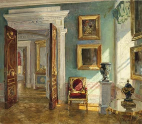 Wnętrze Galerii Obrazów, Pawłowsk