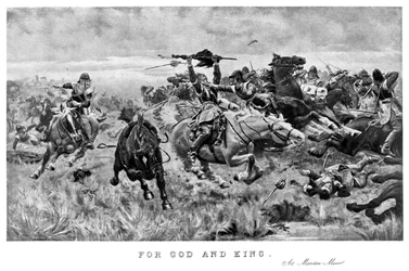 Za Boga i króla, pod Marston Moor, 1644, 1893.