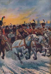 „Napoleon w odwrocie z Moskwy”, ok. 1925 r.