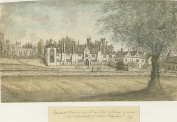 Sala Blithfield: malarstwo akwarela, nd [XVIII w.]