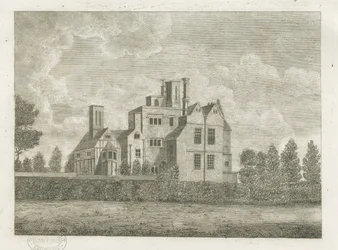 Brewood - Black Ladies Priory: grawerowanie i [?XVIII wiek] (druk)