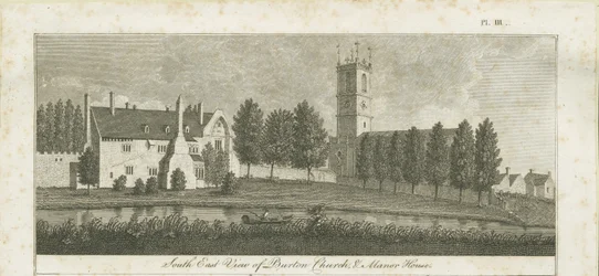Opactwo Burton-upon-Trent: grawerowanie, nd [ok. 1795] (druk)