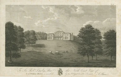 Canwell Hall: grawerowanie, 1797
