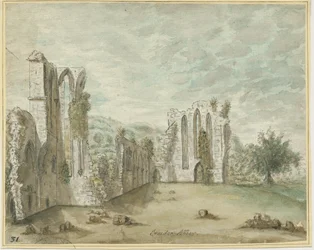 Opactwo Croxden: akwarela, bd [1762-1802] (malarstwo)