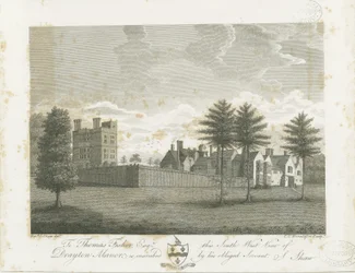 Drayton Bassett - „Drayton Manor” : grawerowanie, bd [1795]