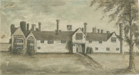 Drayton Bassett - "Drayton Manor" : obraz akwarelowy, bd [1789]