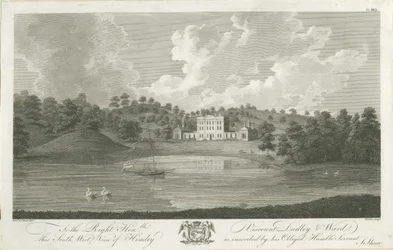 Himley Hall: grawerowanie, nd [1762-1798]
