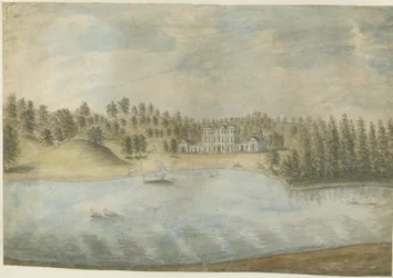 Himley Hall: malarstwo akwarelowe, bd [1762-1798]