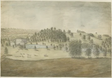 Himley Hall: malarstwo akwarelowe, bd [1762-1798]