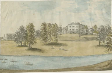 Patshull House: malarstwo akwarelowe i [1790]