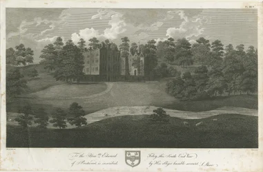 Prestwood Hall: grawerowanie, nd [1762-1802]