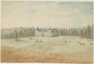 Sandwell Park - Hall: akwarela, nd [1762-1798]