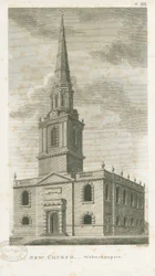 Wolverhampton - kościół św. Jana: rycina, ndc 1798]