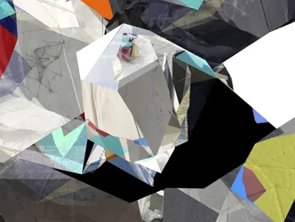 Abstrakcyjne fragmenty geometryczne
