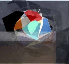 Warstwowy pryzmat geometryczny