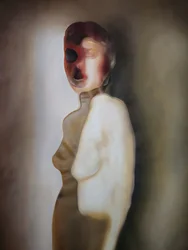 Surrealistyczna kobieca forma