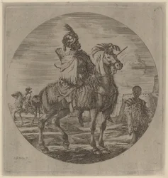 Czarny jeździec