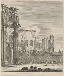 Łuk Konstantyna, 1656.