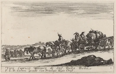 Pociąg bagażowy, ok. godz. 1641.