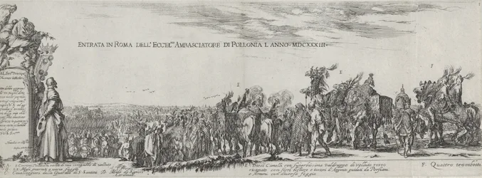Wjazd ambasadora RP do Rzymu, 1633.