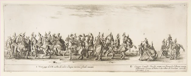 Część Wjazdu Poselstwa Polskiego I i K, 1633.