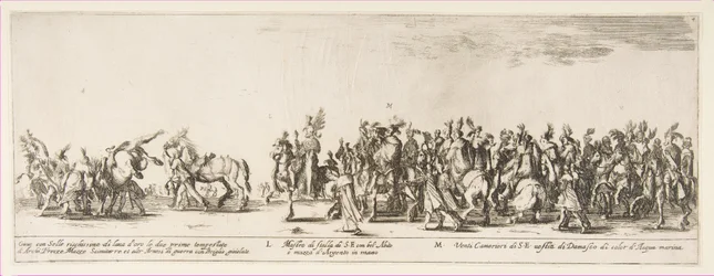 Część Wjazdu Poselstwa Polskiego L i M, 1633.