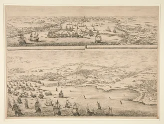 Plan oblężenia La Rochelle w 1628