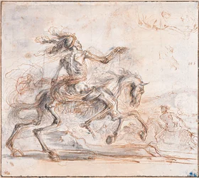 Śmierć na polu bitwy, między 1640 a 1650