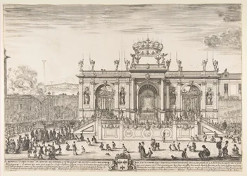 Procesja z Najświętszym Sakramentem, ca. 1648.