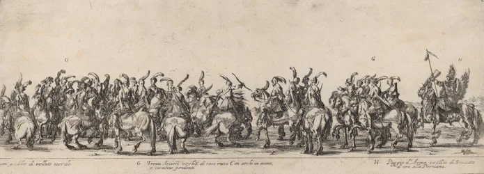Trzydziestu łuczników i stronic, 1633.