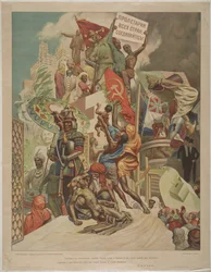 Rewolucja Październikowa dała nowe życie i rozwój niektórym zapomnianym ludom…, 1930.