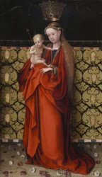 Stefan Lochner / "Dziewica ukoronowana przez anioły", ok. 1450 r.