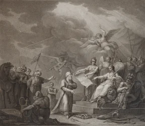 Alegoria traktatu w Jassach, 1792
