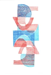 1961 VI, 2016 (linoryt na papierze)