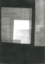 Nocturnus III, 2015 (monoprint na papierze)